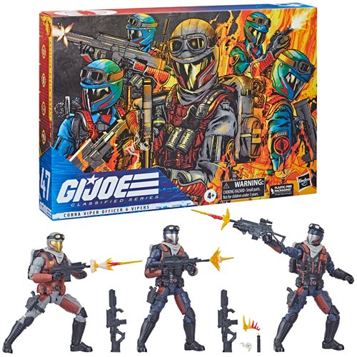 G.I. Joe Classified Series Vipers and Officer Troop Builder Pack