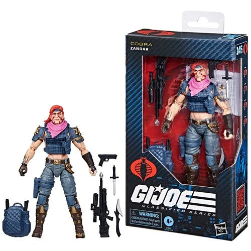 G.I. Joe Classified Series Zandar 6-Inch Action Figure
