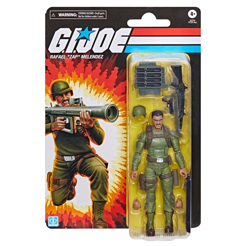G.I. Joe Classified Miscarded Factory Error – Zap on Female Crimson Guard Card