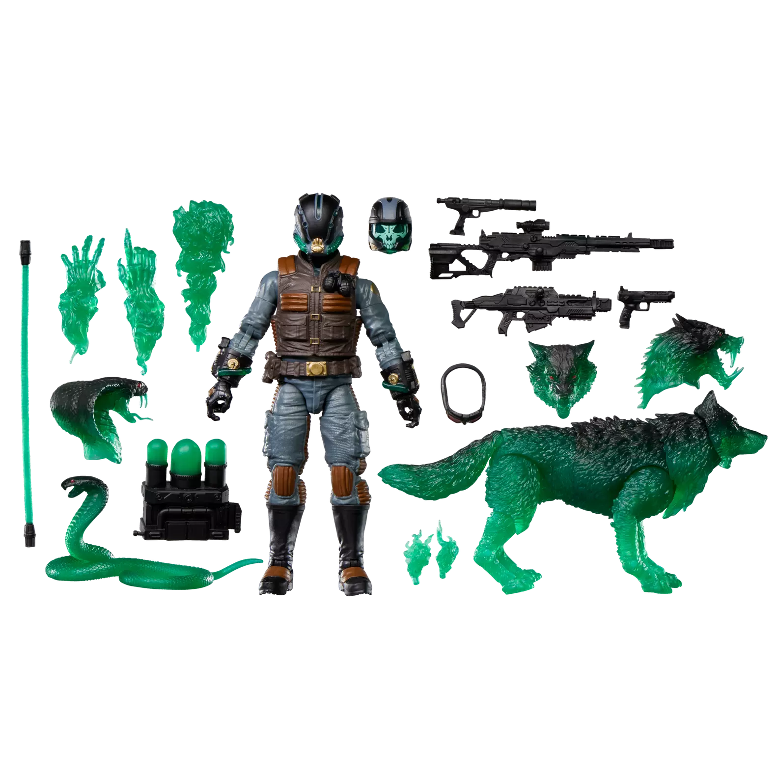G.I. Joe Classified Series #170, Ghost Viper & D.I.R.E. (Dread-Inducing Responsive Energy) Beasts