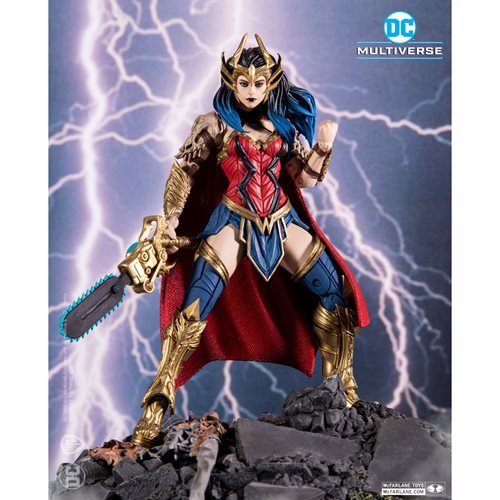 DC Build-A Wave 4 Dark Nights Death Metal Wonder Woman