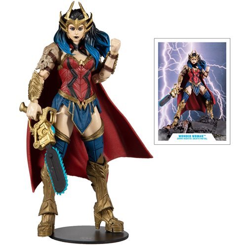 DC Build-A Wave 4 Dark Nights Death Metal Wonder Woman