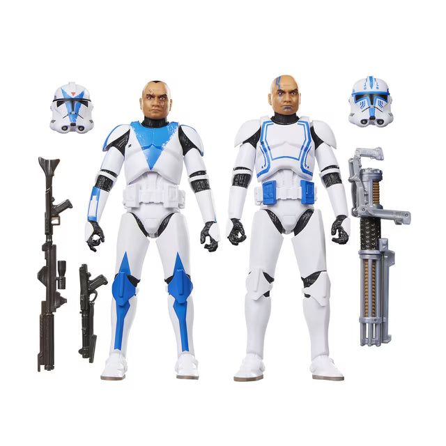 Star Wars The Black Series Clone Troopers Dogma & Hardcase, Star Wars: The Clone Wars Collectible 6 Inch Action Figures