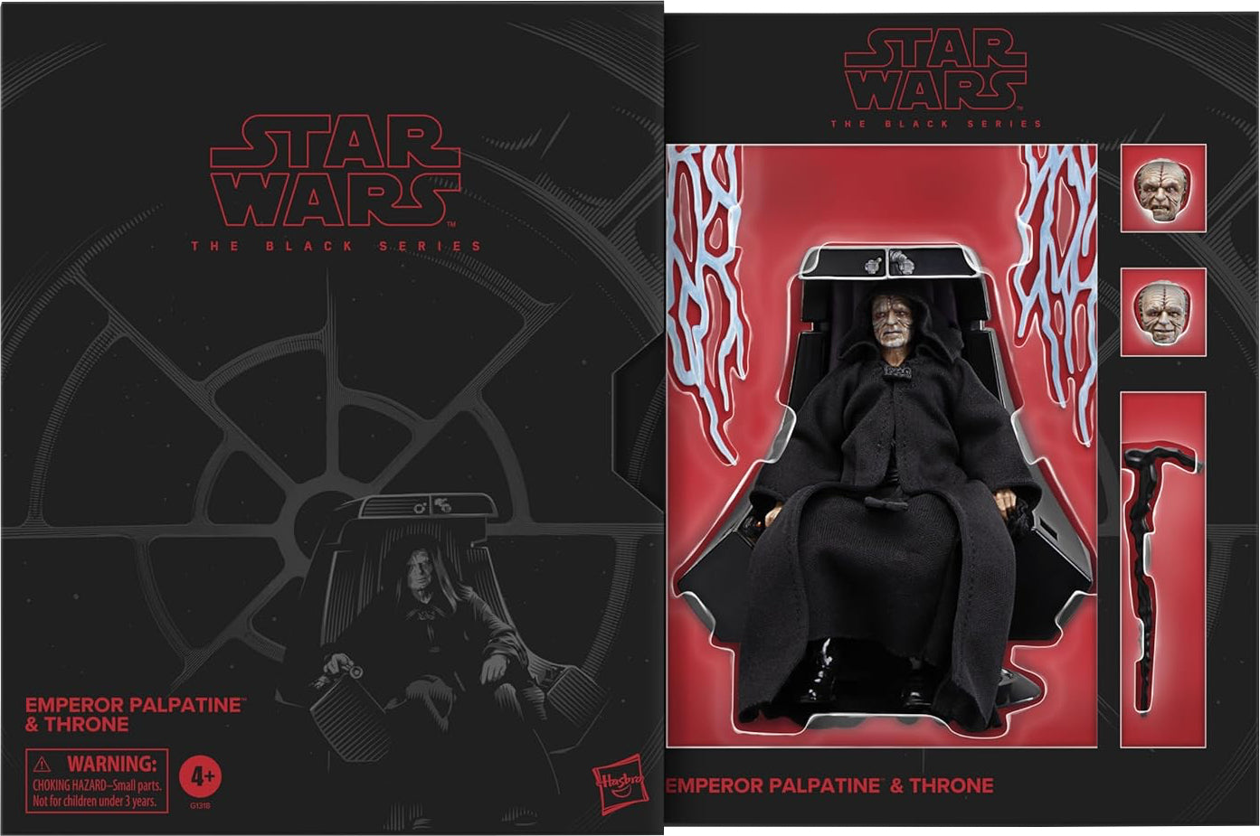 Star Wars 6" Black Series Emperor Palpatine & Throne (Reissue)
