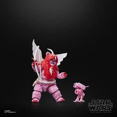 Star Wars The Black Series Ewok (Valentine’s Day Edition) 6-Inch Action Figure