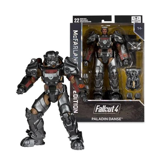 McFarlane Gaming Edition Wave 1 Fallout 4 T-60 Paladin Danse 7-Inch Scale Action Figure