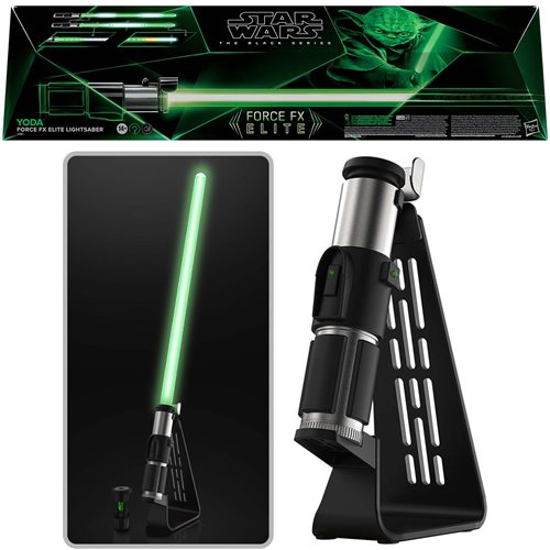 Star Wars The Black Series Yoda Force FX Elite Electronic Lightsaber