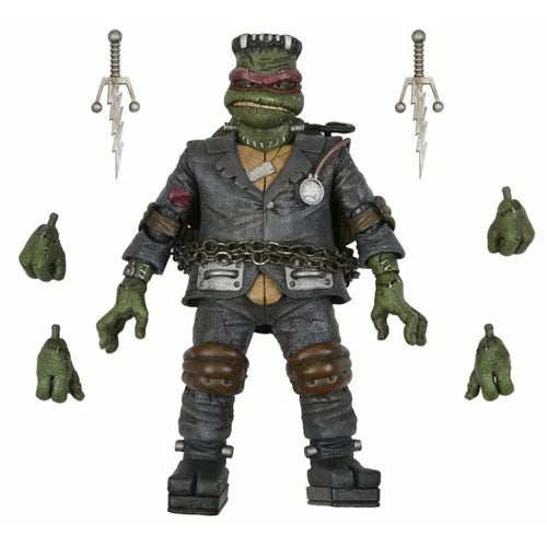Universal Monsters x Teenage Mutant Ninja Turtles Ultimate Raphael as Frankenstein's Monster 7-Inch Scale Action Figure