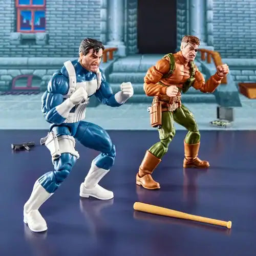 Punisher Marvel Legends GamervFU86808erse Punisher and Nick Fury 6-Inch Action Figures