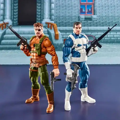 Punisher Marvel Legends GamervFU86808erse Punisher and Nick Fury 6-Inch Action Figures