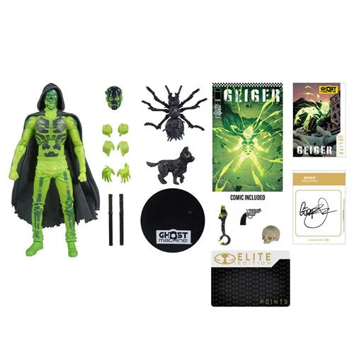 Geiger Ghost Machine McFarlane Elite Edition #15 7-Inch Deluxe Action Figure