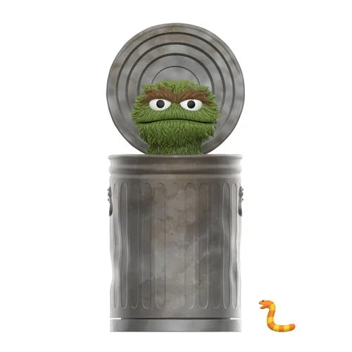 Sesame Street Oscar the Grouch 3 3/4-Inch ReAction Figure