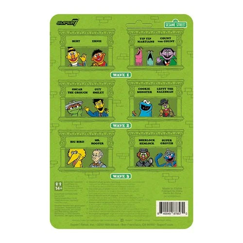 Sesame Street Super Grover 3 3/4-Inch ReAction Figure