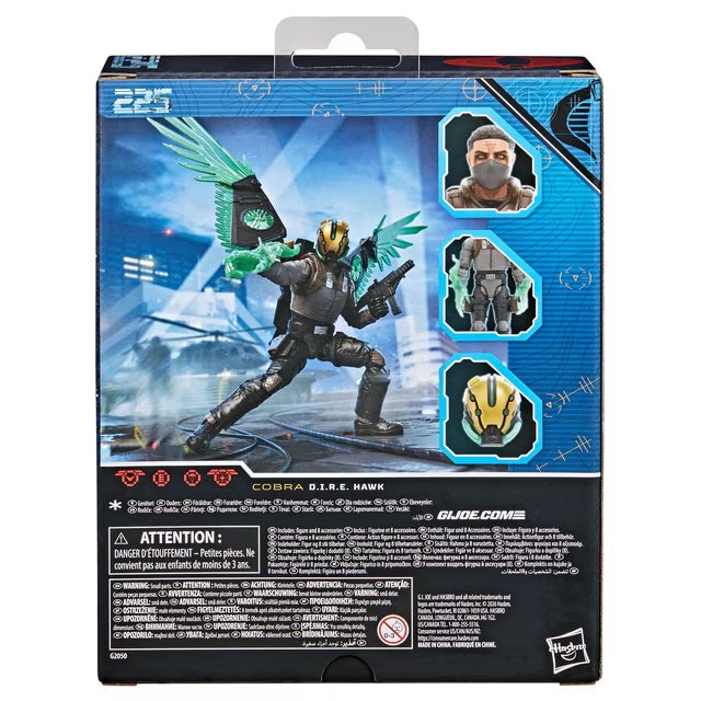 G.I. Joe Classified Series #225, D.I.R.E. Hawk Action Figure