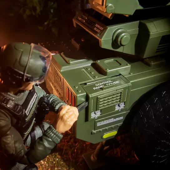 G.I. Joe Classified Series #182, Clayton “Hawk” Abernathy with M.M.S. (Mobile Missile System)