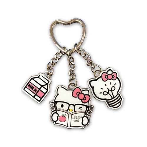 Hello Kitty Smart Metal Multi-Charm Key Chain