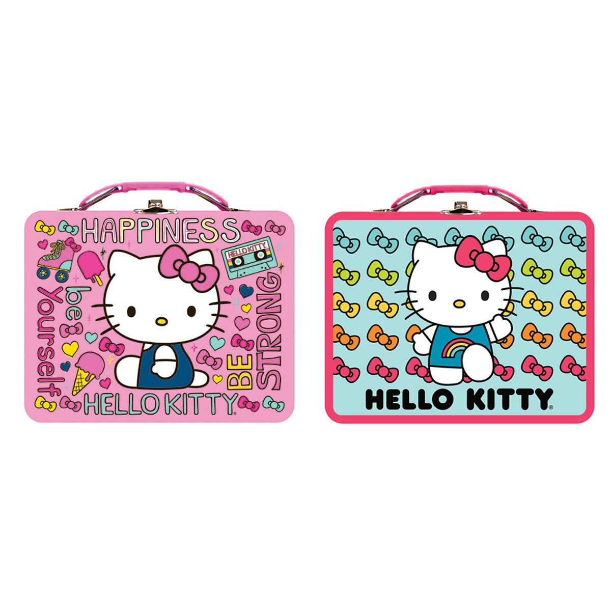 Hello Kitty Tin Lunch Box Set