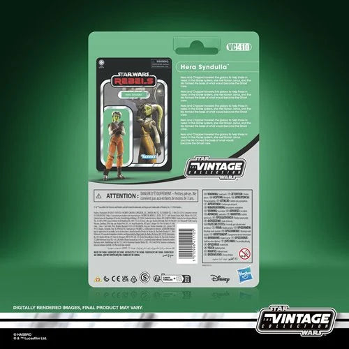 Star Wars The Vintage Collection 3 3/4-Inch Hera Syndulla (Rebels) Action Figure