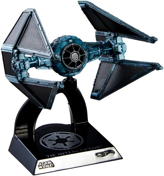Star Wars Hot Wheels Starships Select 1:50 Scale TIE Interceptor