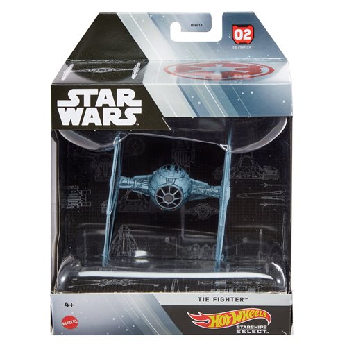 Star Wars Hot Wheels Starships Select 1:50 Scale TIE Fighter