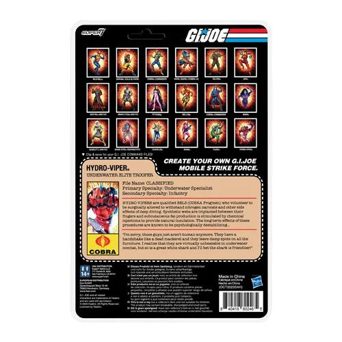 G.I. Joe Hydro Viper (Comic) 3 3/4-Inch ReAction+ Figure