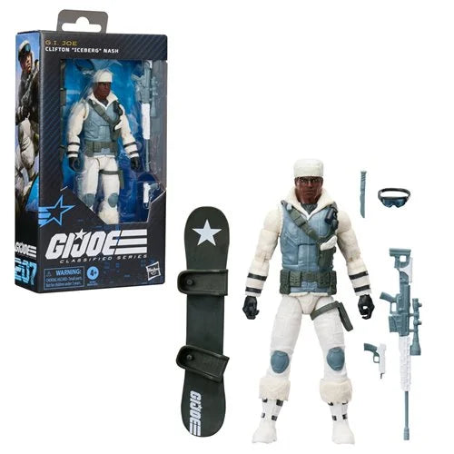 G.I. Joe Classified Series 207 Clifton Iceberg Nash 6-Inch Action Figure