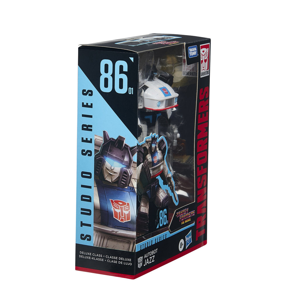Transformers Studio Series 86-01 Deluxe The Transformers: The Movie Autobot Jazz