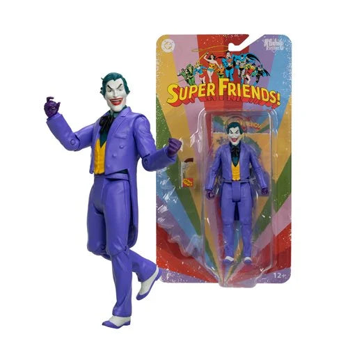 DC Retro Wave 17 Super Friends The Joker 6-Inch Scale Action Figure