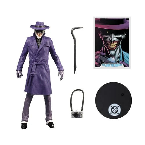 DC Multiverse McFarlane Vault Collection Wave 2 The Joker Comedian Batman: Three Jokers 7-Inch Scale Action Figure