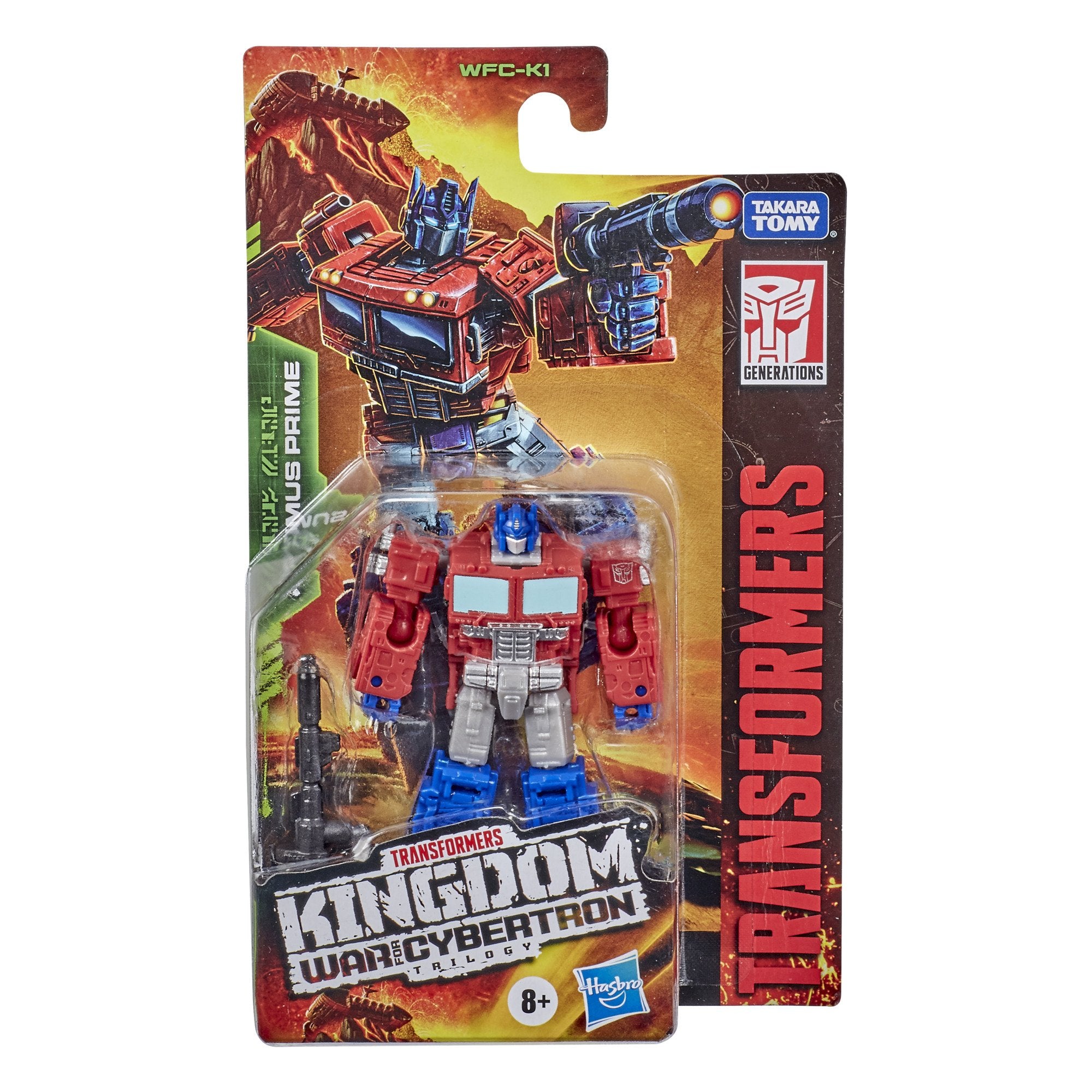 Transformers Generations War for Cybertron: Kingdom Core Class WFC-K1 Optimus Prime