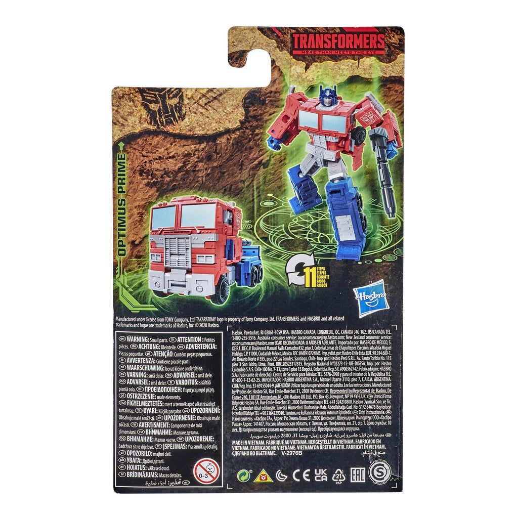 Transformers Generations War for Cybertron: Kingdom Core Class WFC-K1 Optimus Prime