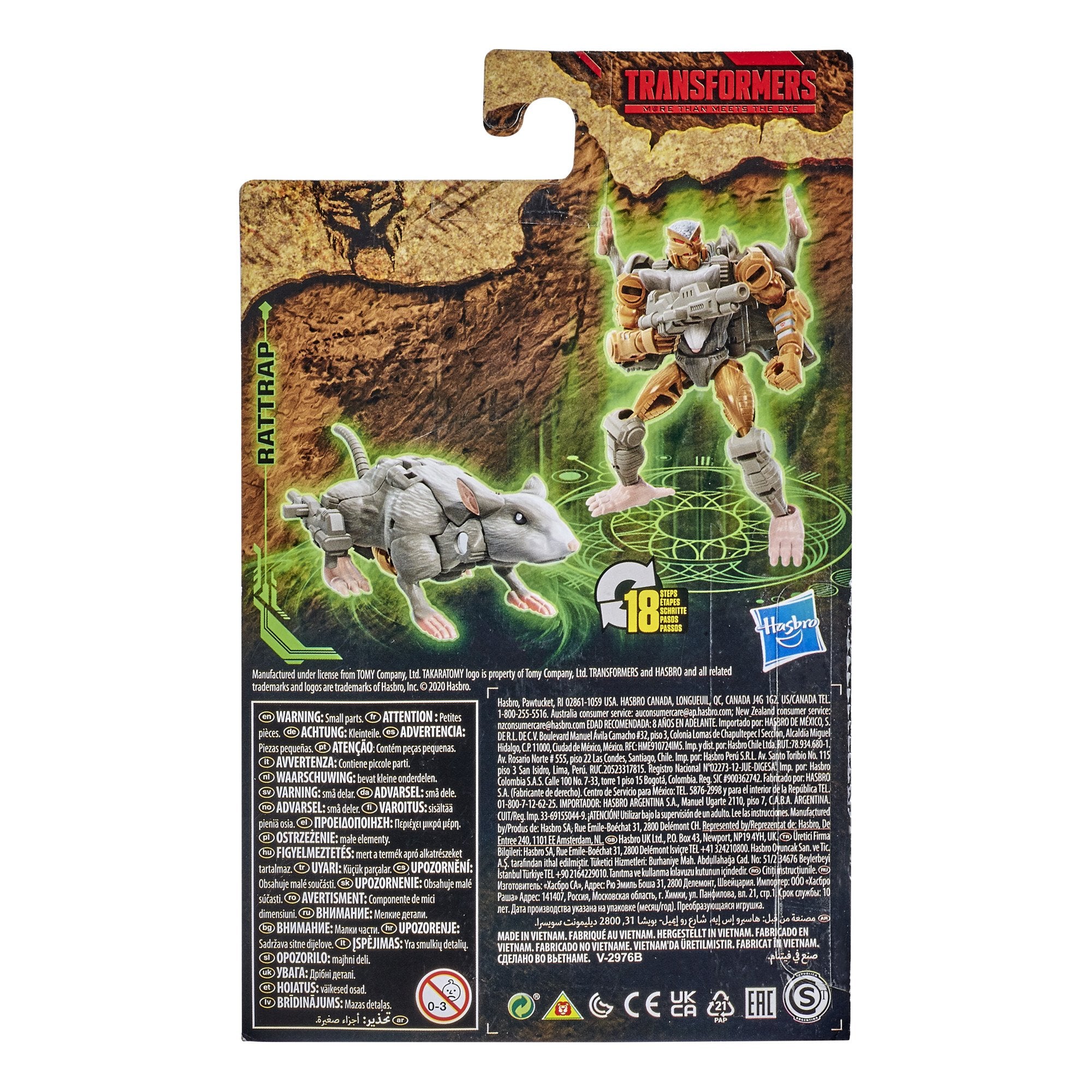 Transformers Generations War for Cybertron: Kingdom Core Class WFC-K2 Rattrap