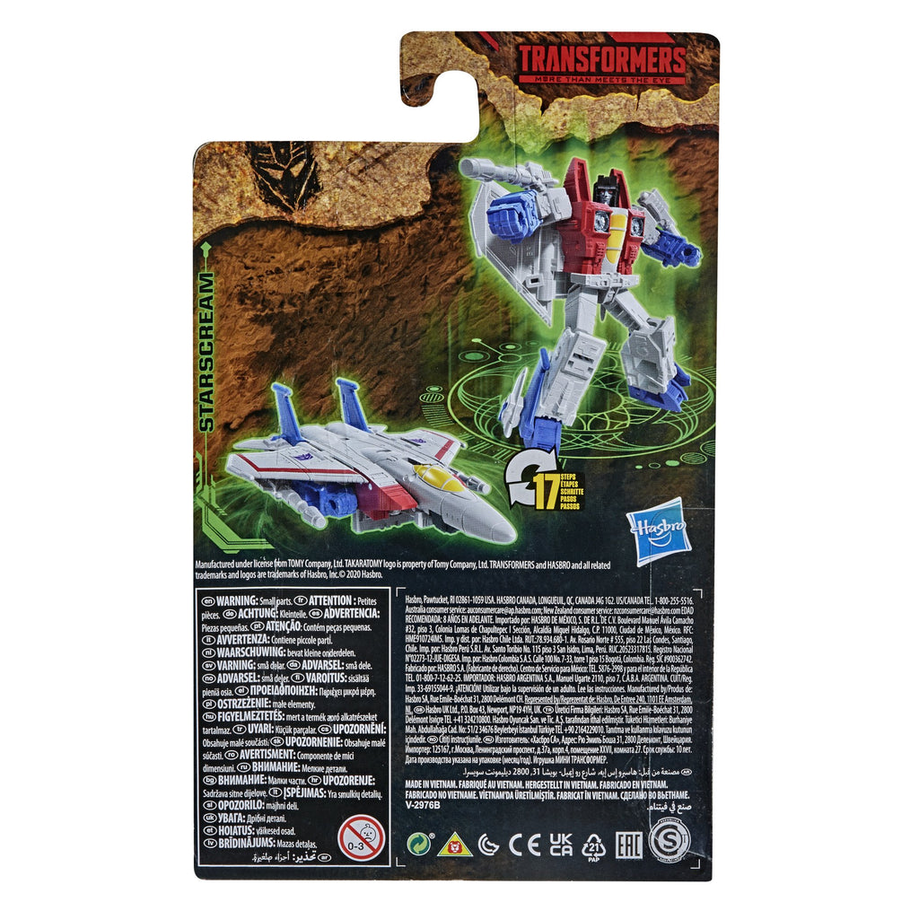 Transformers Generations War for Cybertron: Kingdom Core Class WFC-K12 Starscream
