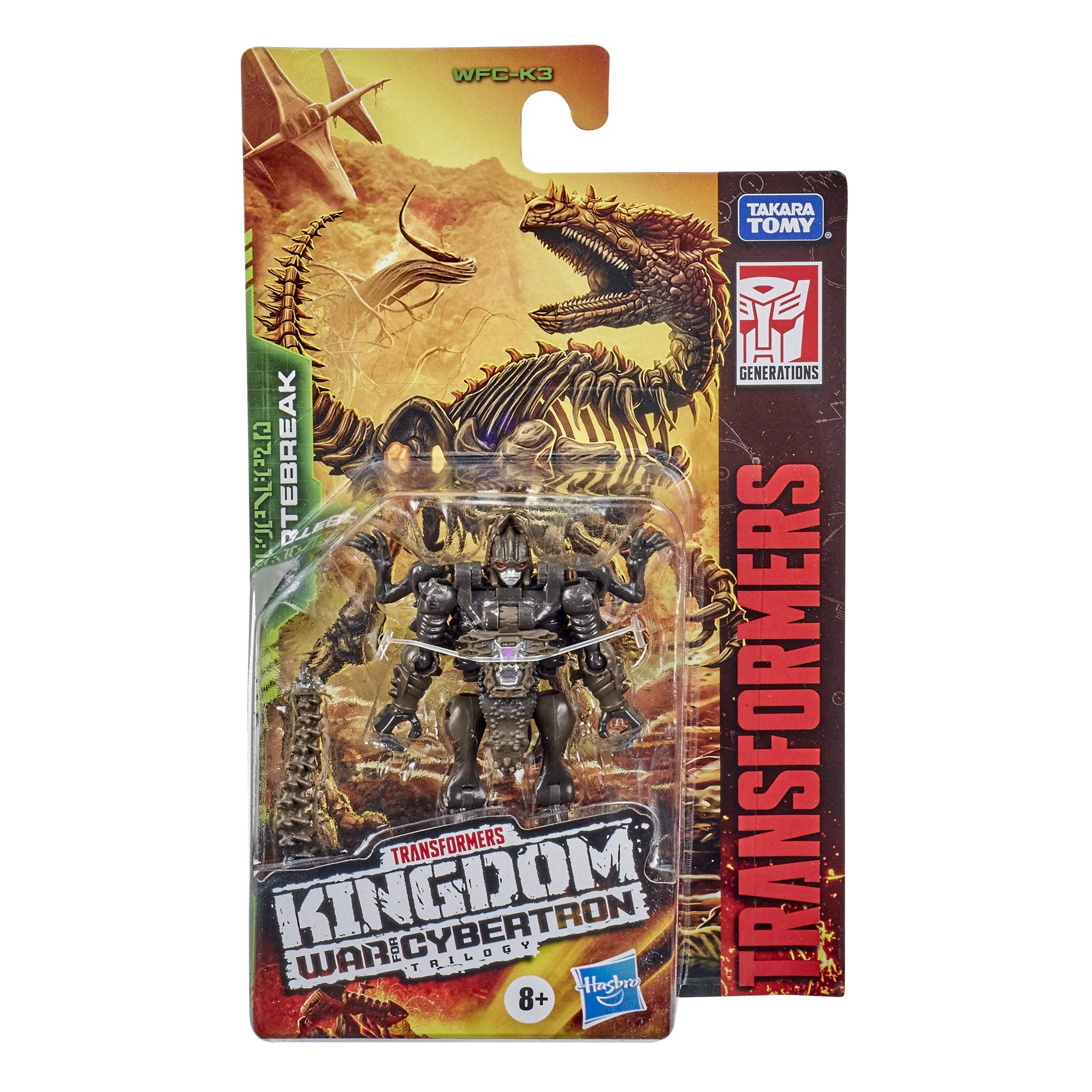 Transformers Generations War for Cybertron: Kingdom Core Class WFC-K3 Vertebreak