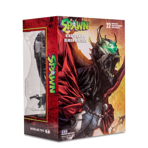 Spawn King Spawn and Demon Minions 7-Inch Scale Action Figure