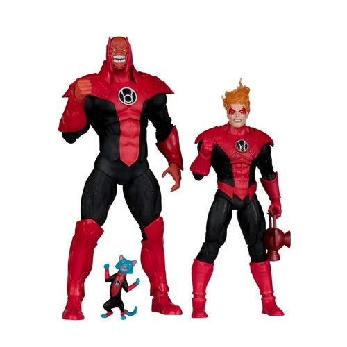 DC Multiverse Atrocitus Megafig and Red Lantern Corps Green Lantern 7-Inch Scale Action Figure 2-Pack