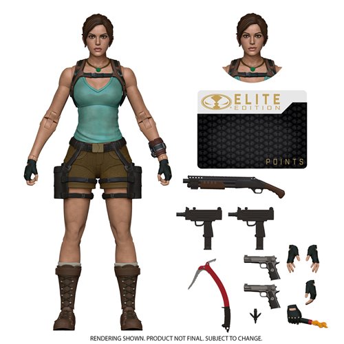Tomb Raider: Legacy of Atlantis Lara Croft McFarlane Elite Edition #25 7-Inch Deluxe Action Figure