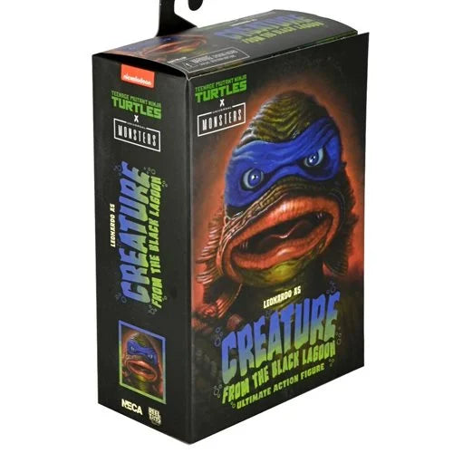 Universal Monsters x Teenage Mutant Ninja Turtles Ult. Leonardo as Creature from the Black Lagoon 7-Inch Scale Figure