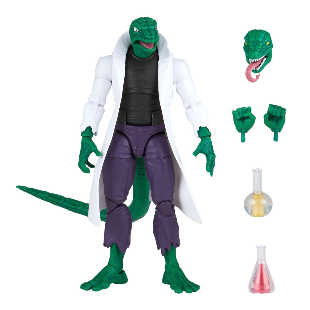 Marvel Legends Retro Card Spider-Man's Lizard 6 inch Action Figure