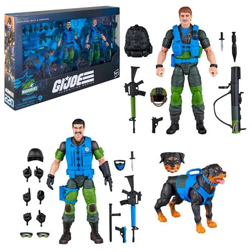G.I. Joe Classified Mad Marauders Footloose Mutt & Junkyard