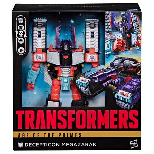 Transformers Age of the Primes Leader Class Megazarak Action Figure