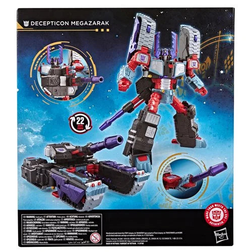 Transformers Age of the Primes Leader Class Megazarak Action Figure