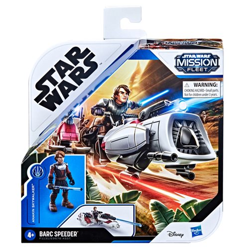 Star Wars Mission Fleet Anakin Skywalker and BARC speeder