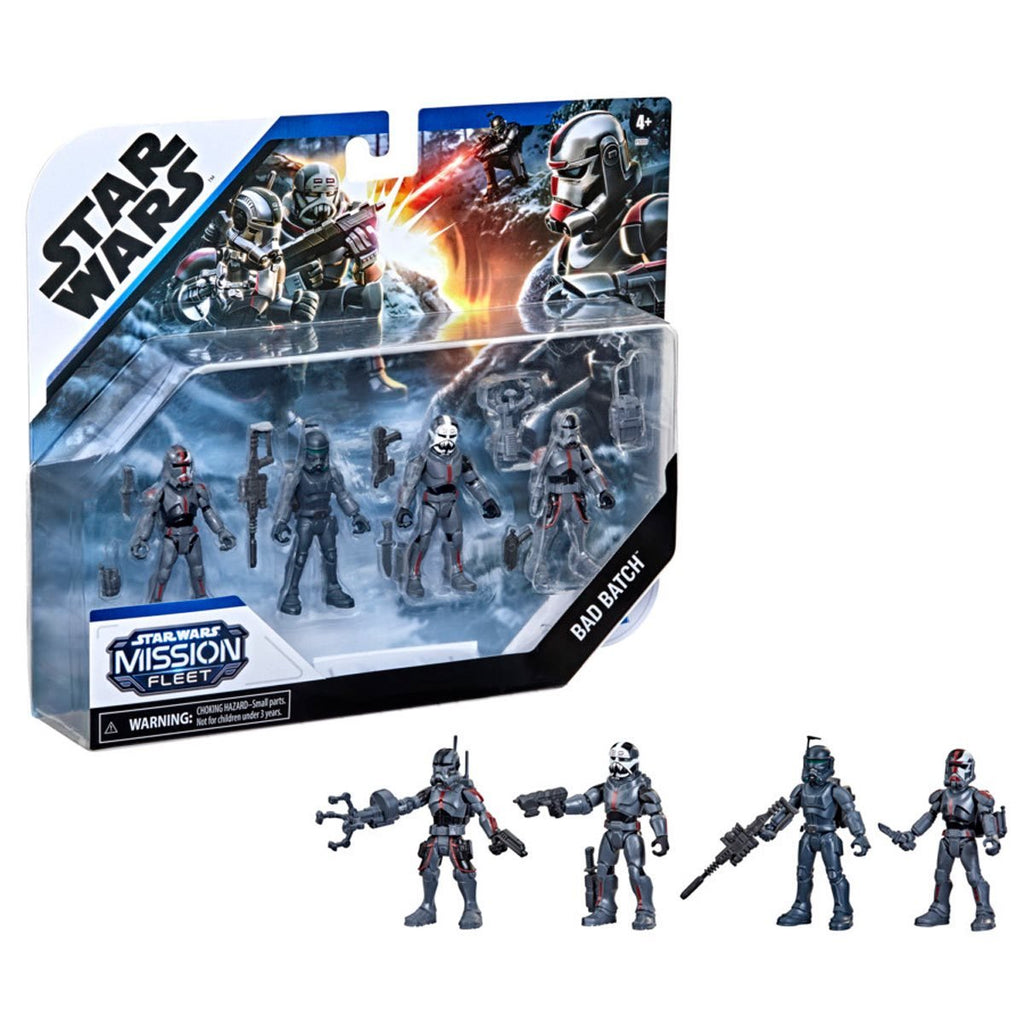 Star Wars Mission Fleet Clone Commando Clash Action Figures