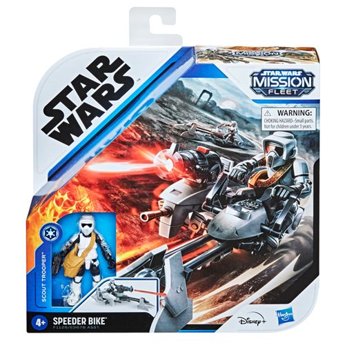 Star Wars Mission Fleet Scout Trooper and Speeder Bike