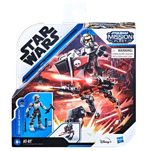 Star Wars Mission Fleet Tech (Bad Batch) and AT-RT