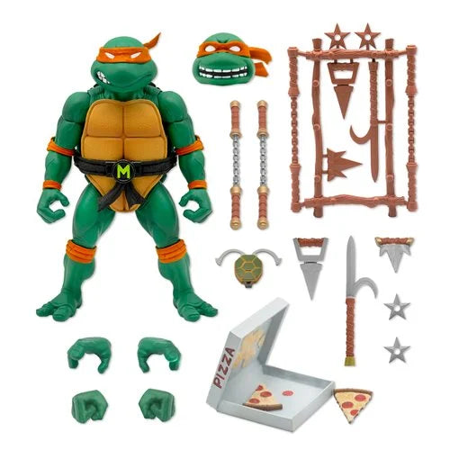 Teenage Mutant Ninja Turtles Ultimates Michelangelo 7-Inch Action Figure