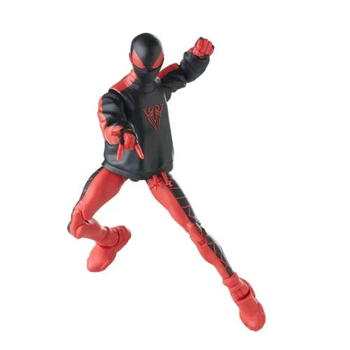 Spider-Man Retro Marvel Legends Miles Morales Spider-Man 6-Inch Action Figure