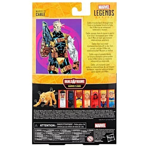 Marvel Legends Zabu Series Cable