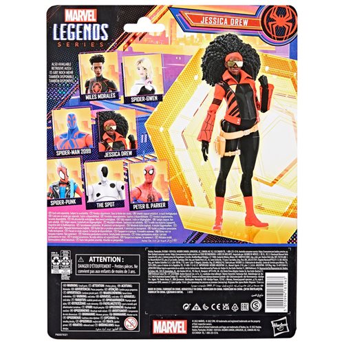 Spider-Man Across The Spider-Verse Marvel Legends Jessica Drew